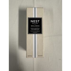 Nest New York Wellness Palo Santo & Cedarwood Misting Diffuser Oil 0.5 fl oz NEW